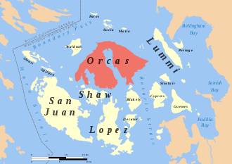 orcas map